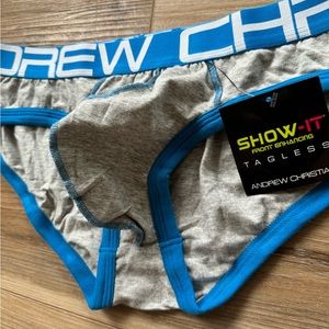 Andrew Christian show it briefs
Front enhancing